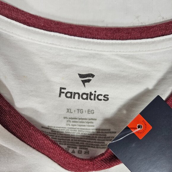 Mississippi State Bulldogs Raglan T-shirt by Fanatics Women's Size XL Burgundy - Picture 4 of 6